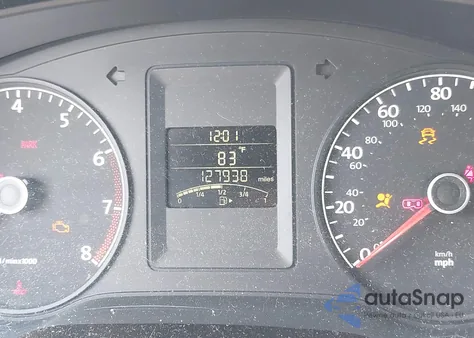 2012 Volkswagen Jetta 2.0L S из США, поврежденный, VIN 3VW1K7AJ2CM339212